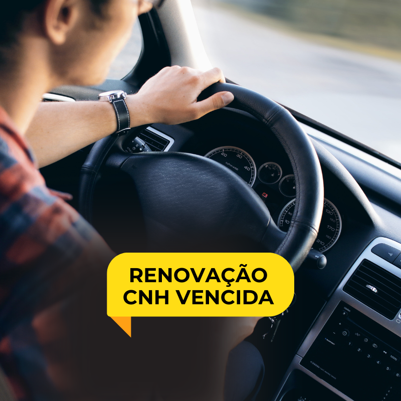 renovação de cnh vencida